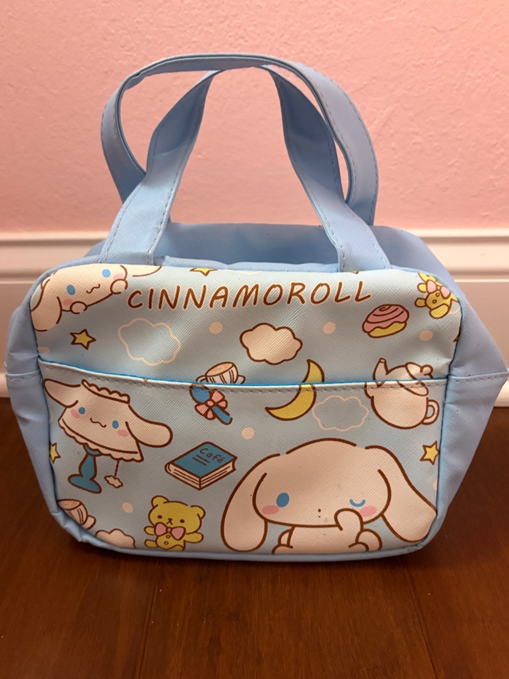 Sanrio Cinnamoroll Pastel Blue Lunch Bag